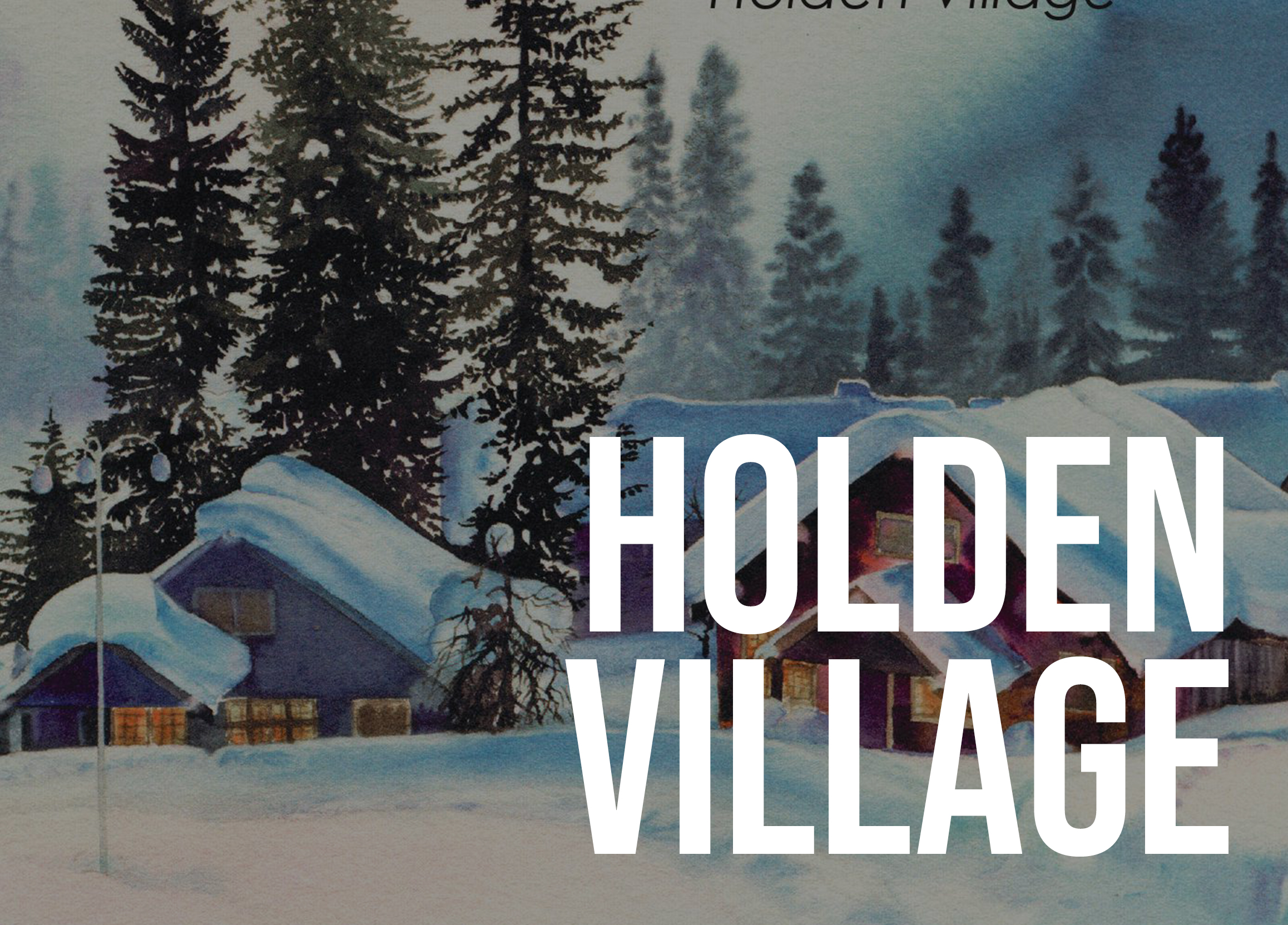 Holden Village Design Work